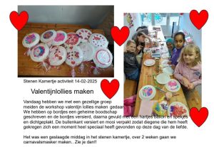 Stenen Kamertje activiteit 14-02-2025
